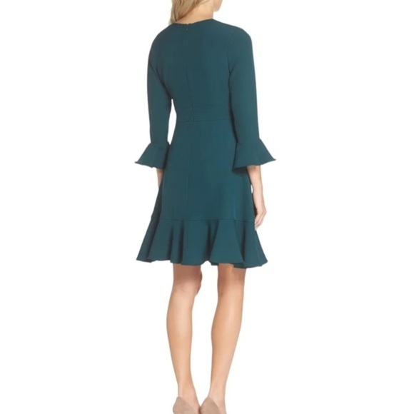 Eliza J Bell Sleeve Fit & Flare Dress - Picture 9 of 9